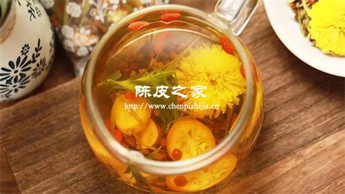 菊花枸杞决明子金银花陈皮牛蒡根功效