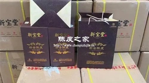 新宝堂十年陈皮是用二红皮还是大红皮陈化的