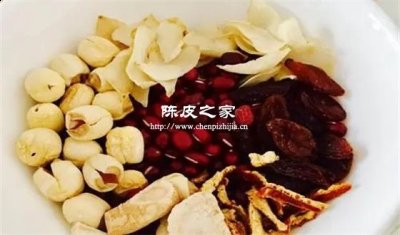 陈皮红豆莲子羹的功效与作用